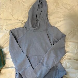 Women's Lu Lu Lemon Cozy Hooded Pullover Sweater - Gray